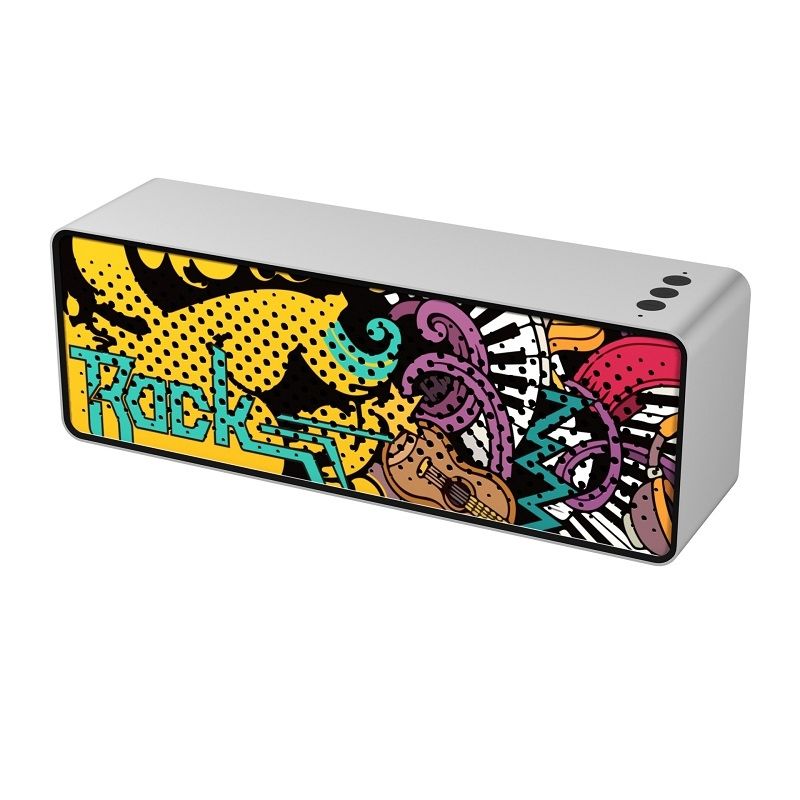 F2 Mini draadloze computerkaart subwoofer Bluetooth-luidspreker (zilver)_voghion.com