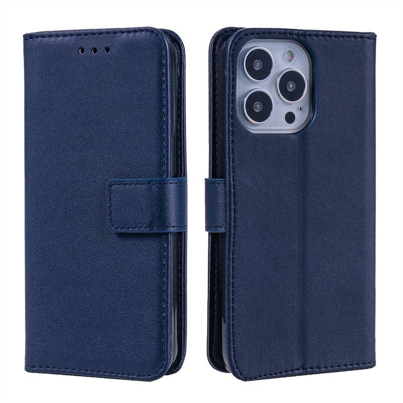 Pro iPhone 6 7 8 X XS XR 11 12 13 14 15 Plus Mini Pro Max Jednobarevné Magnetické Flipové Kožené Pouzdro Pro iPhone SE 2020_voghion.com