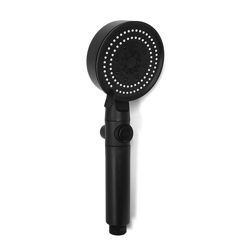Cabezal de ducha de refuerzo para el hogar, cabezal de ducha de mano con rociador esmerilado, juego de cabezal de ducha de un solo cabezal, cabezal de ducha multifunción_voghion.com