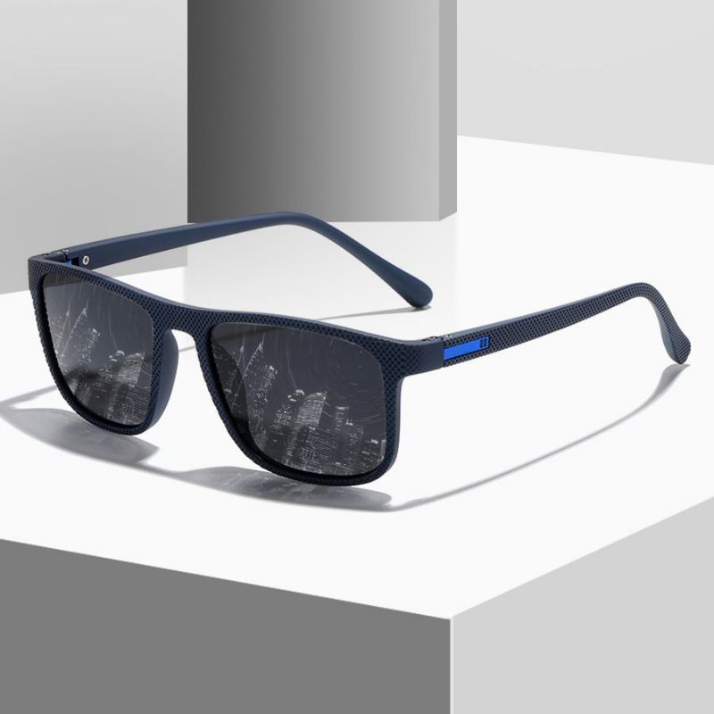 CRIXALIS Quadratische polarisierte Sonnenbrille für Männer Markendesigner Sonnenbrille Frauen Rechteck Reiseschirme Weiblich UV400_voghion.com