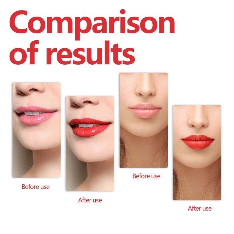 Farbveränderndes Lippenöl für die Lippen, das Trockenheit und Risse verhindert. Es ist nicht fettend, spendet Feuchtigkeit und pflegt die Haut_voghion.com