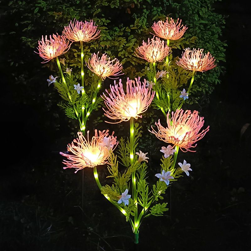 Cordão de Luzes LED Solar Firefly - IP66 à prova d'água para decoração de jardim externo com 8 modos de iluminação, autonomia de 12 horas, LED de 0,06 W, certificação CE_voghion.com