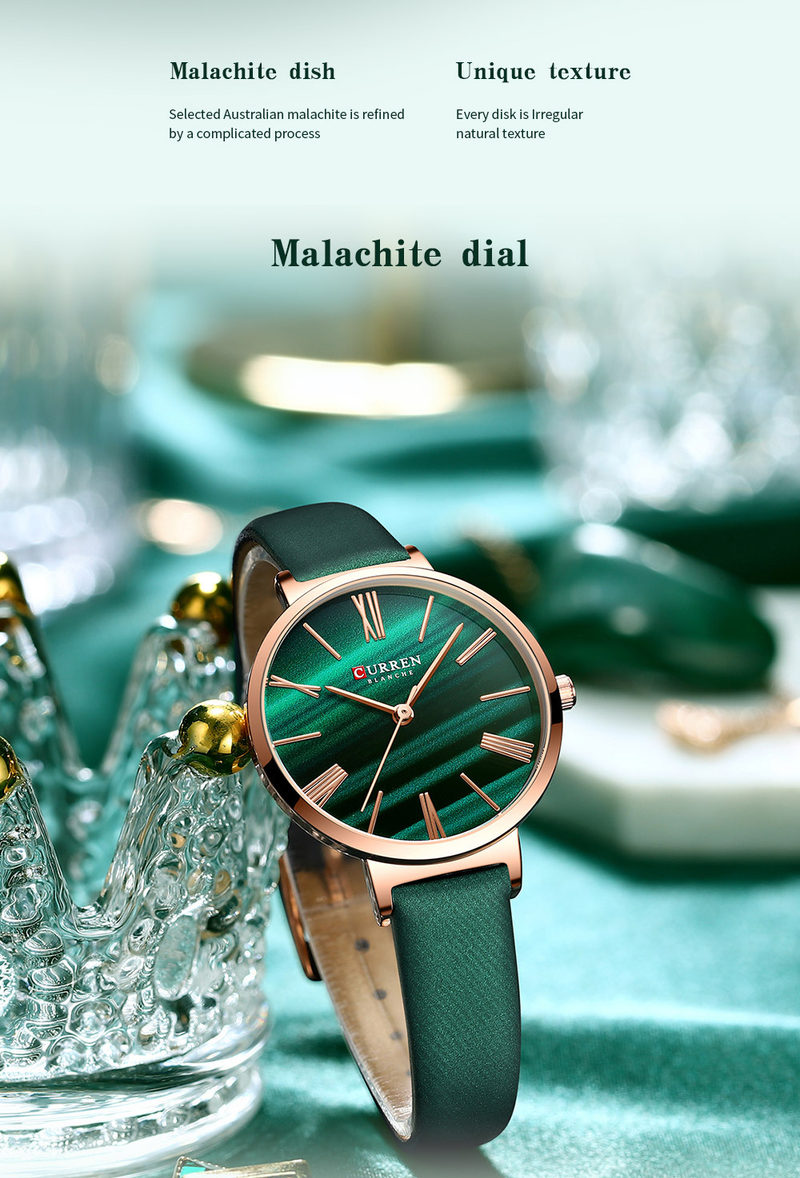 Curren Carryon 9076 Νέο casual γυναικείο ρολόι Simple fashion trend Ρολόι χειρός με λουράκι ζώνης_voghion.com