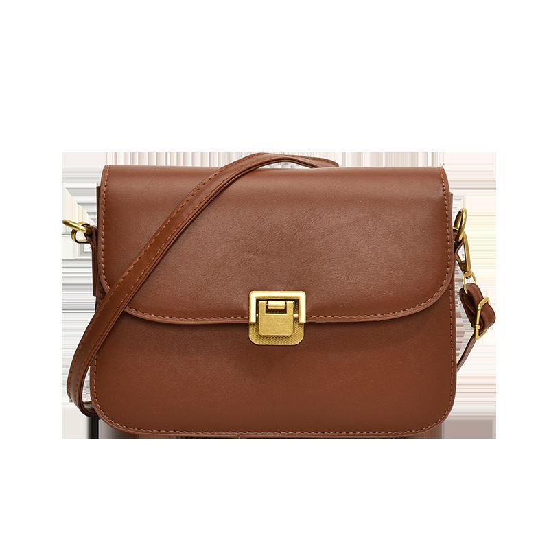 Borsa a tracolla piccola quadrata da donna, modello 2024, di alta qualità, con texture a nido d'ape_voghion.com