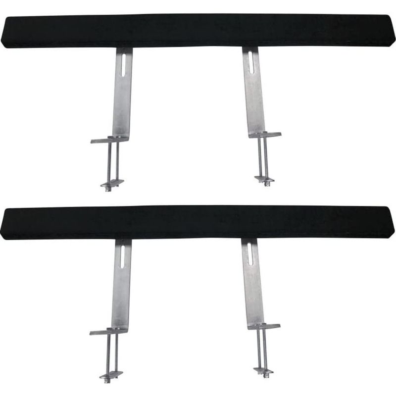 VEVOR Boat Trailer Guide-ons, 48", 2PCS Rustproof Steel Trailer Guide Ons, Trailer Guides With Carpet-Padded Boards, Mounting Parts Included, For Ski Boat, Fishing Boat Or Sailboat Trailer_voghion.com
