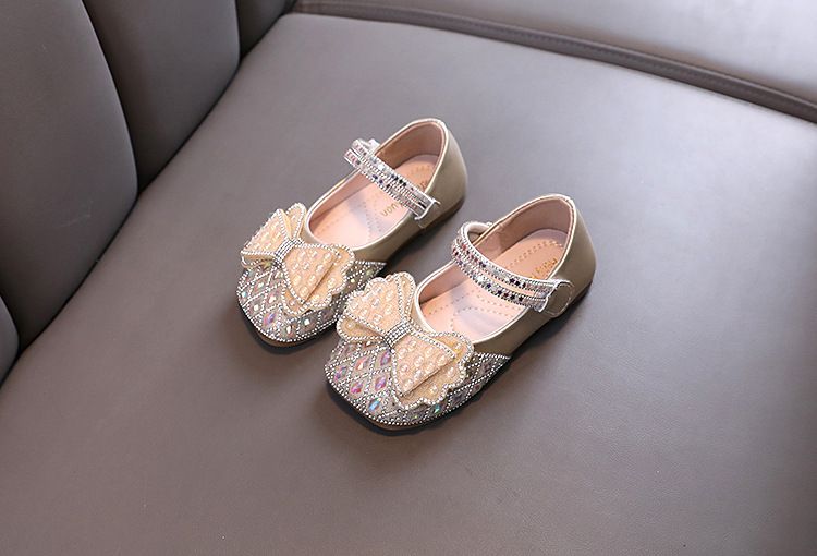 Neu Dame Baby Mädchen Mädchen Prinzessin Diamant Einzelnen Schuh Schuhe Dance_voghion.com
