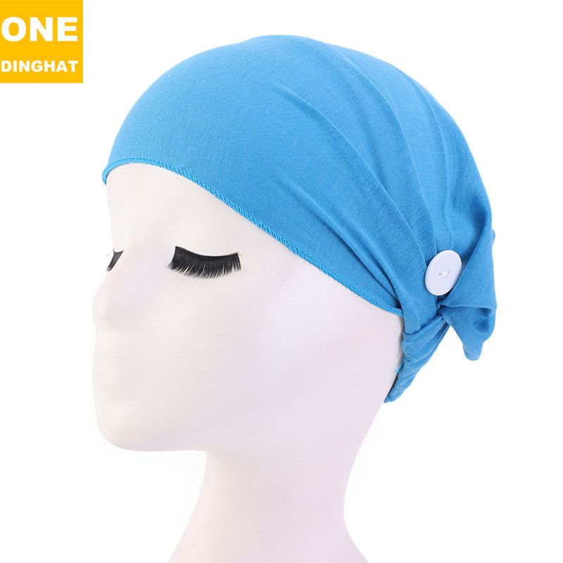 Button Mask Anti-Strangulation Headband Sweat-Absorbing Hairband Nurse Cap TD-10B_voghion.com