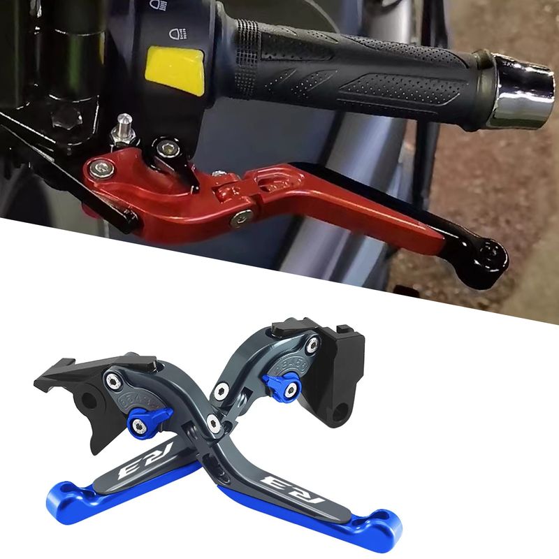 YZF-R3 YZF R3 CNC állítható, kihúzható, összecsukható fékkuplungkar markolat Motorkerékpár-kiegészítők_voghion.com