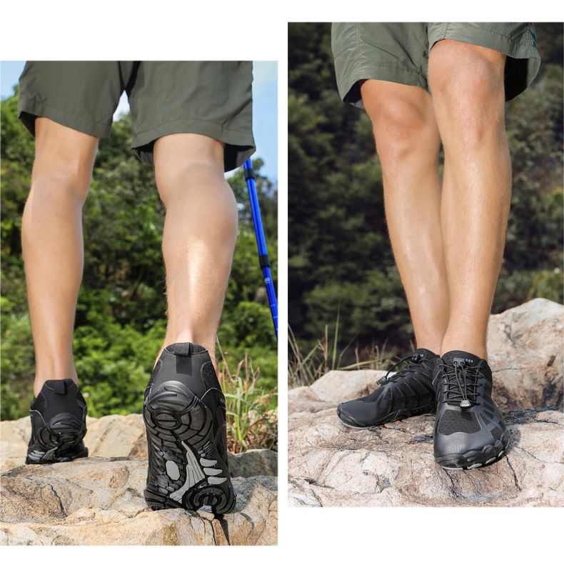 Zapatos de agua para hombre y mujer, antideslizantes, de suela suave, de secado rápido, para rafting, natación y vadeo al aire libre._voghion.com