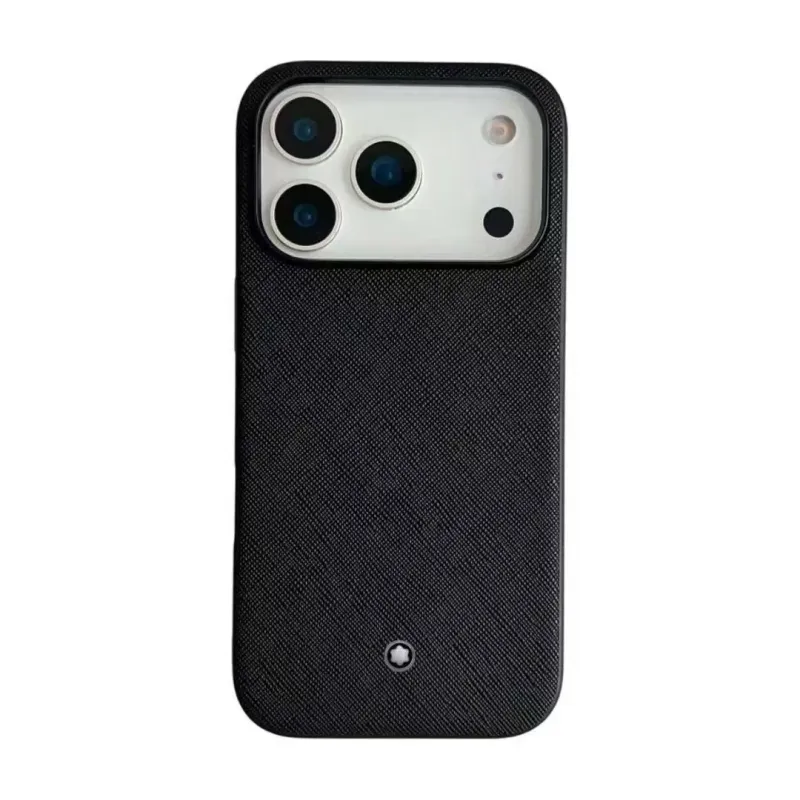 Custodia protettiva sottile e di lusso in pelle litchi e fibra di carbonio per iPhone 17/Air/17 Max/16 Pro Max/15/14/Plus/Pro Max_voghion.com