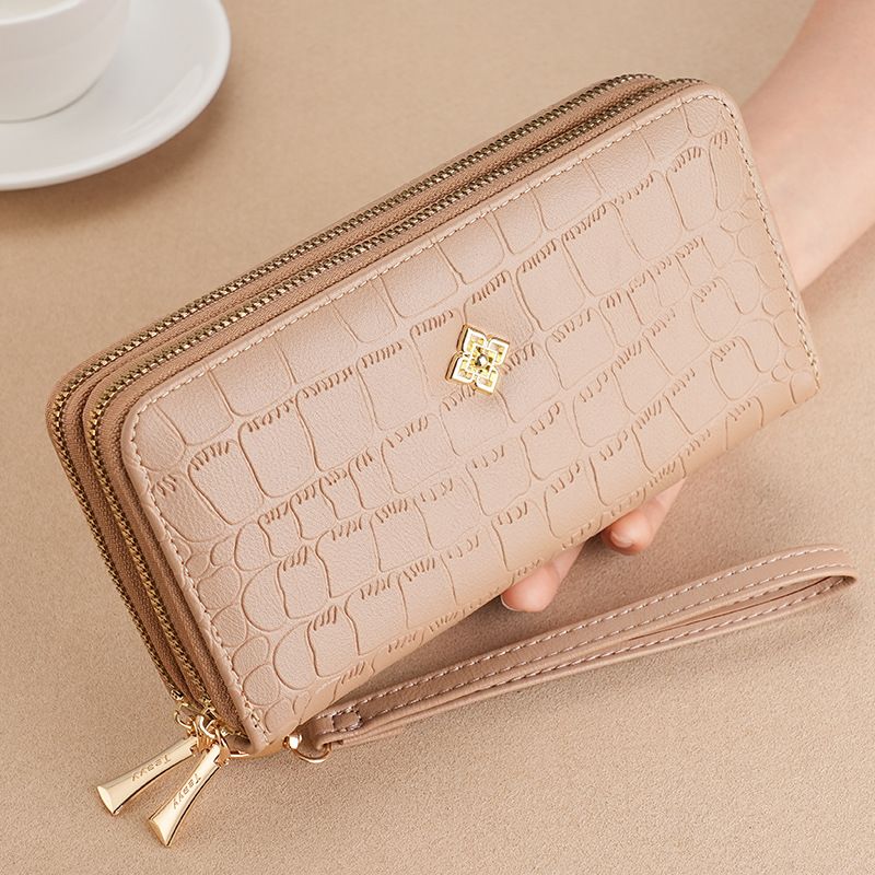 Portemonnee Portemonnee Clutch Tas Portemonnee Meisjes Lange Dubbele Rits Geldclip Mode Grote Capaciteit Delicate Portemonnee Houd Tas_voghion.com