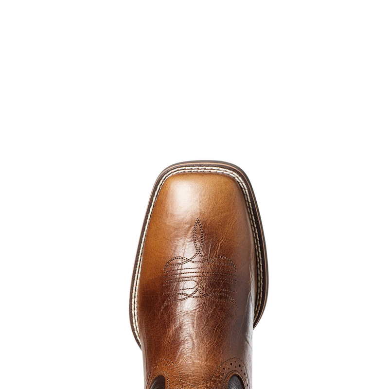 Pantofi bărbătești cu broderie retro sculptată, cu cap lat, cizme western de cowboy, model înalt_voghion.com