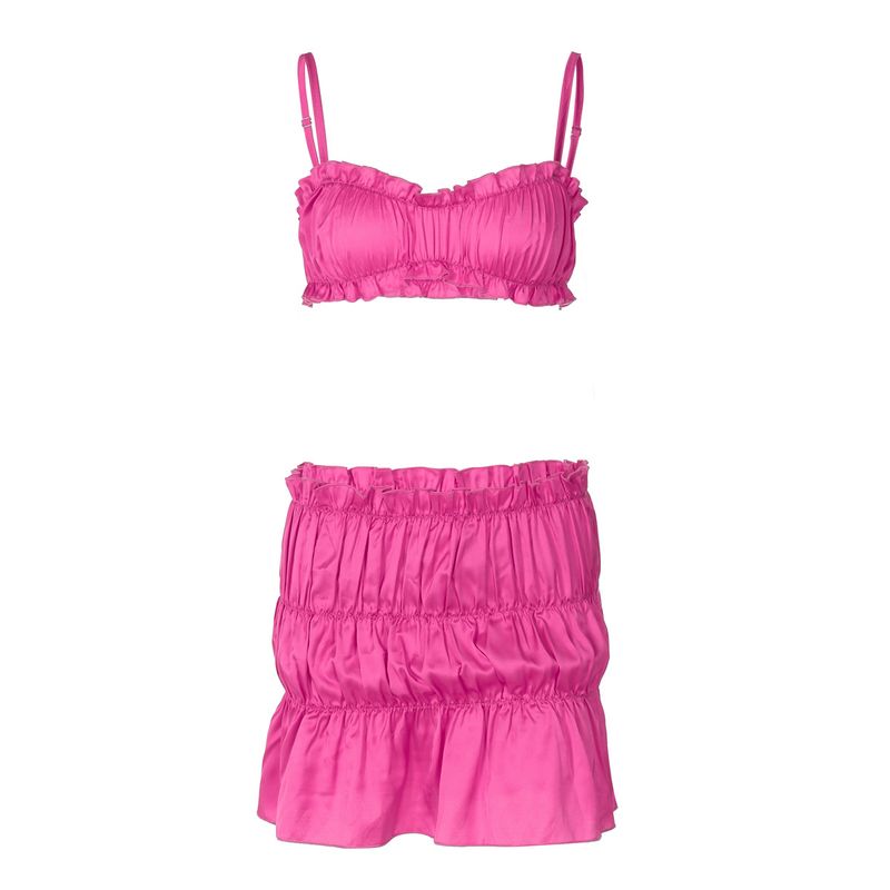 Europäesch-amerikanesch waarm Selg Fraekleeder 2024 Summer neit Produkt modesch a sexy strapless kleng Hosenträger_voghion.com
