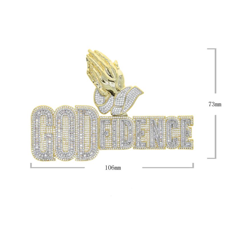 Herren-Hip-Hop-Halskette mit Anhänger „Loyalty Makes You Family“ aus Legierung mit Diamantschliff und gedrehter Kette, Silber- und Goldoptionen, 60 cm lange Herrenhalskette_voghion.com