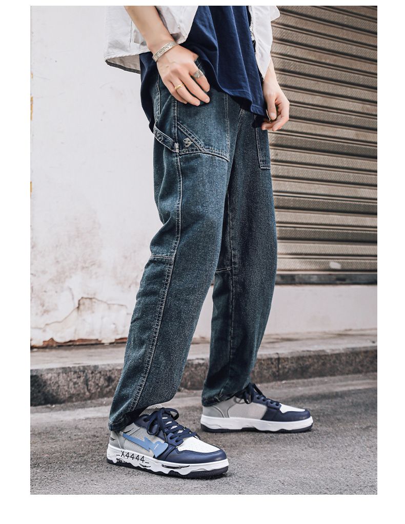 Scarpe basse da uomo in rete per la primavera 2024, traspiranti e dal design di nicchia, scarpe sportive casual, scarpe da ginnastica con graffiti per ragazzi_voghion.com