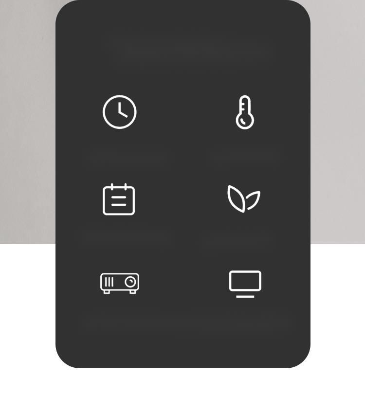 Nuova semplice sveglia digitale elettronica con display a LED con caratteri grandi e temperatura 8013_voghion.com