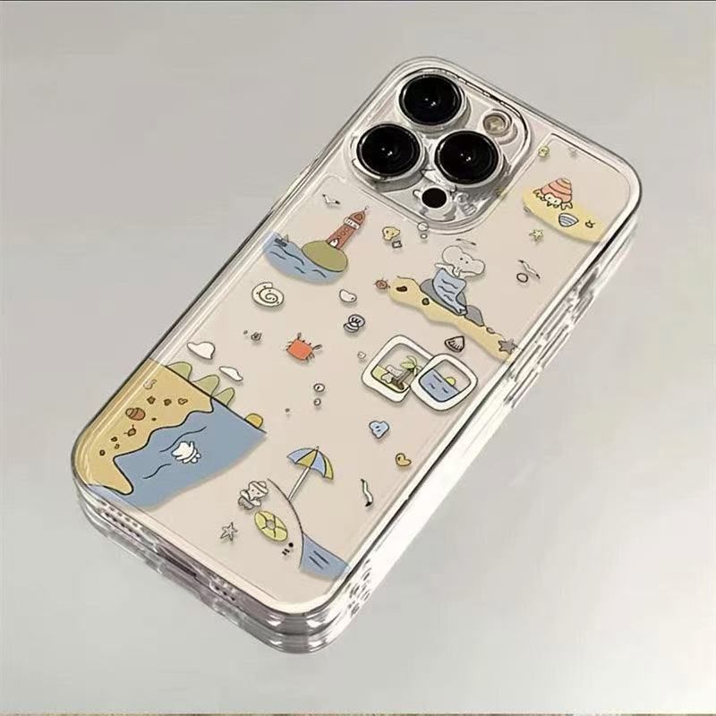 Space Case For Iphone15promax Mobile Phone Case 11 Underwater World Iphone16 Anti-drop 14pro13/12_voghion.com