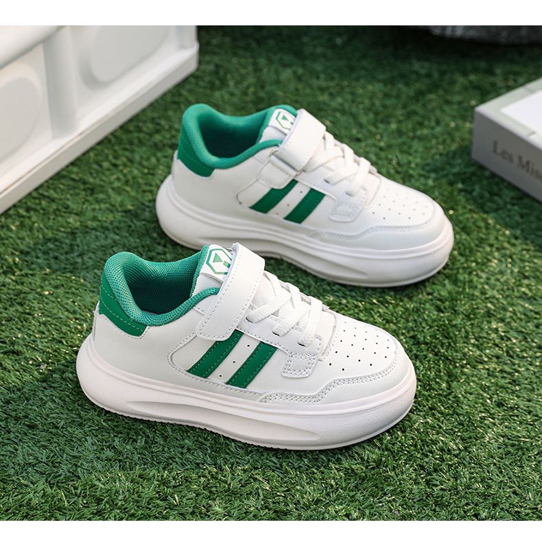 Kinderschoenen Witte schoenen Lente en herfst Nieuwe meisjes sportschoenen Jongensschoenen Studenten witte sneakers_voghion.com