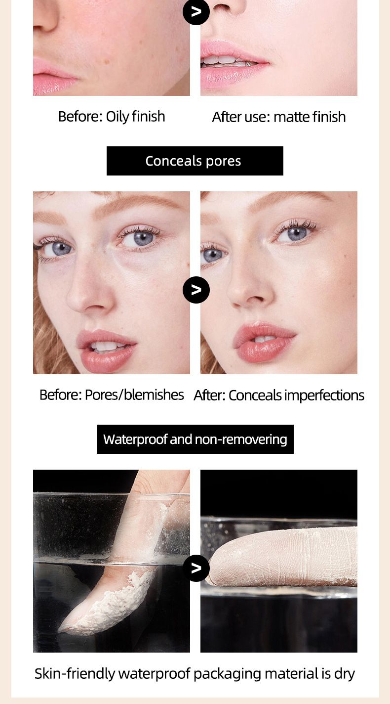Cipria O'CHEAL Oil Control Concealer Cipria Fissante Trasparente Impermeabile_voghion.com