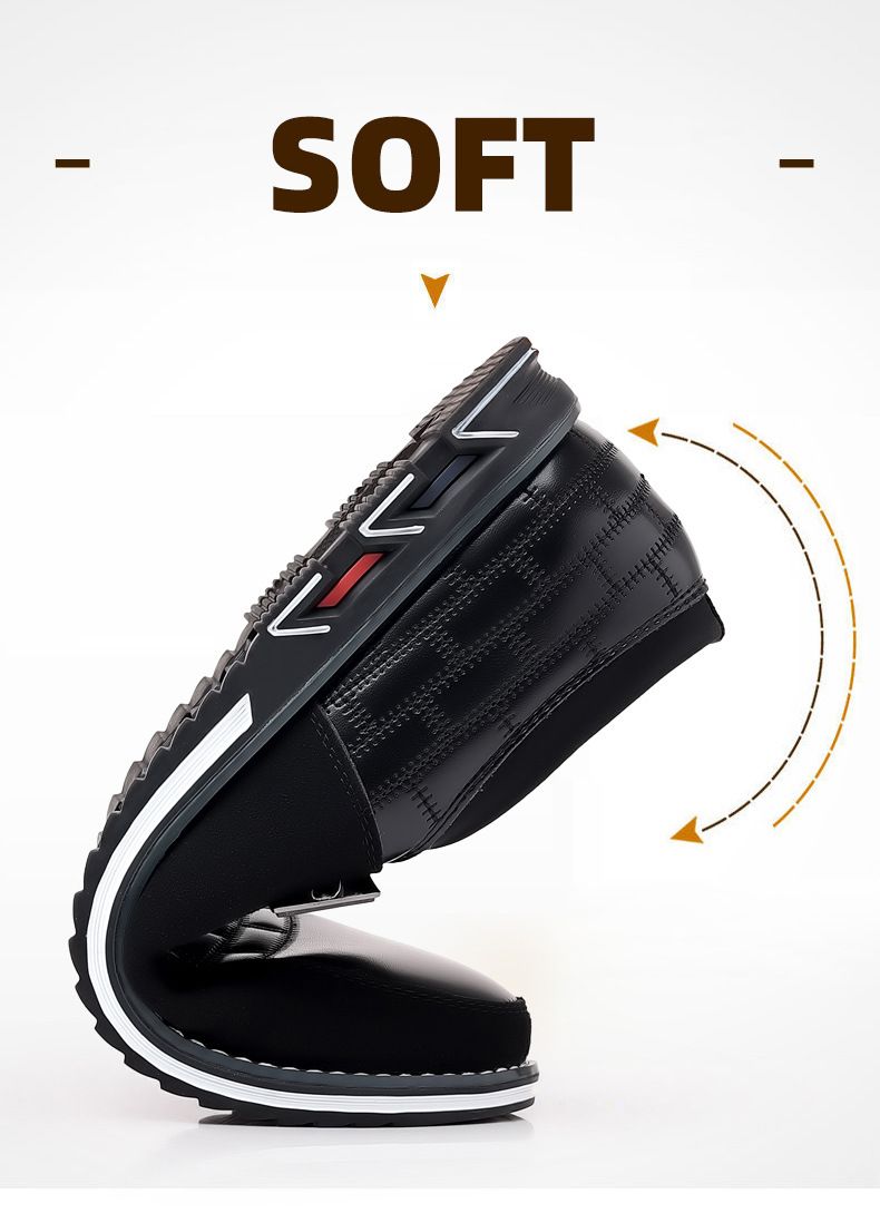 Mildon 9903 - Funda para zapatos de cuero informales de gran tamaño para uso transfronterizo, empaquetado en bolsa OPP para las cuatro estaciones sin caja para zapatos_voghion.com