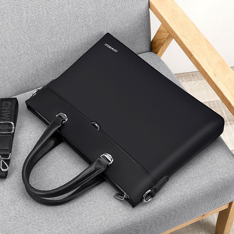 Super Power Paul Handbag Horizontal Business Casual Document Oxford Cloth 15.6inch Computer Briefcase Men's Bag_voghion.com