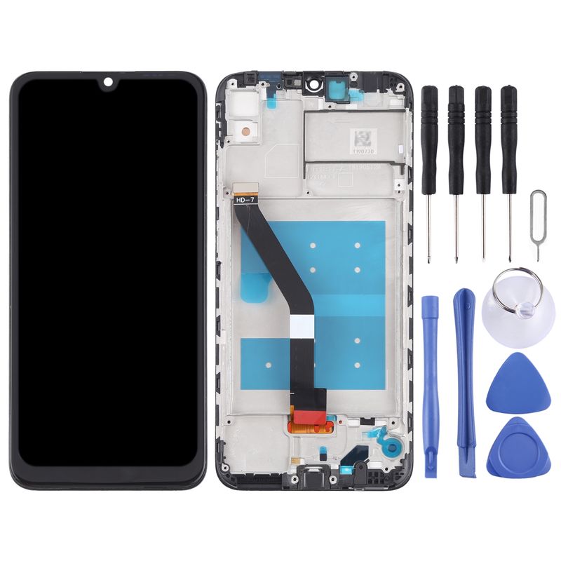 Écran LCD OEM pour Huawei Y6s, numériseur complet avec cadre (2019) (noir)_voghion.com