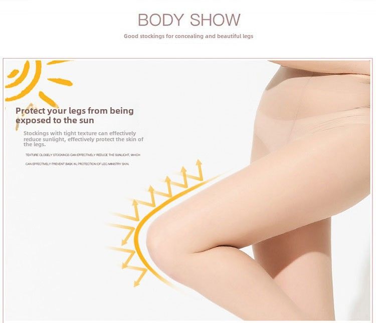 Longsha stockings pantyhose wholesale supermarket thin black silk 0D high elastic plus fat plus size stewardess tights summer_voghion.com