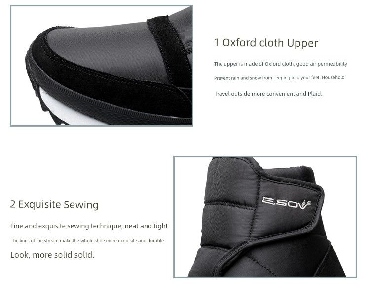 Herenschoenen Winter Warm Slee Bodem Lage Enkellaarzen_voghion.com