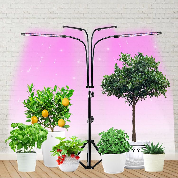 LED Reverse Folding Bracket Plant Full Spectrum Timing Plant Growth Lamp Aquarium Fish Tank Landscaping Seedling Fill Light_voghion.com
