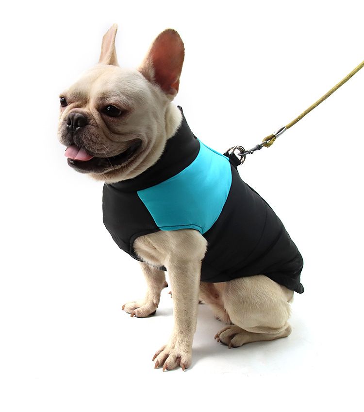 Cross-border Pet Clothes Dog Cotton-padded Coat Thickened Puppy Clothes Dog Cotton Vest Autumn and Winter Pet Ski Suit_voghion.com