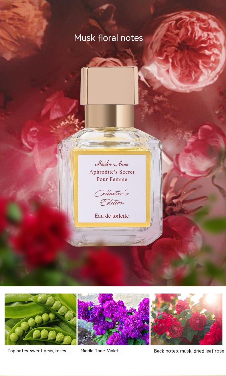25 ml Aphrodite's Secret moterų serijos kvepalų ilgalaikis kvapas tualetinis vanduo rožių skonio aukščiausios kokybės dovanų dėžutės rinkinys_voghion.com