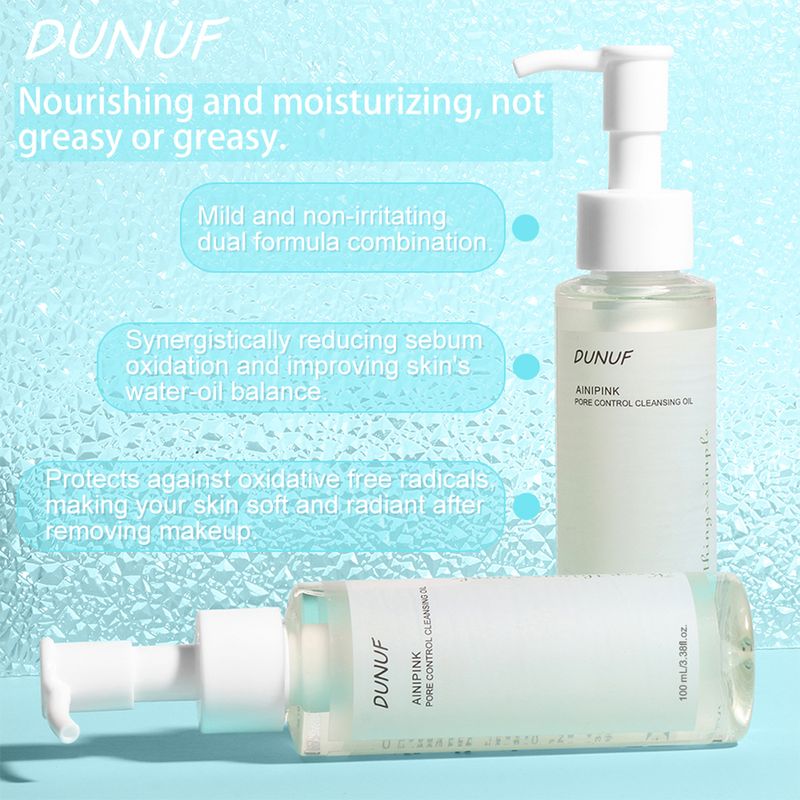 Professional Lip, Face, And Eye Makeup Remover Oil, Gentle And Hydrating Easily Removes Waterproof Makeup, Suitable For All Skin_voghion.com