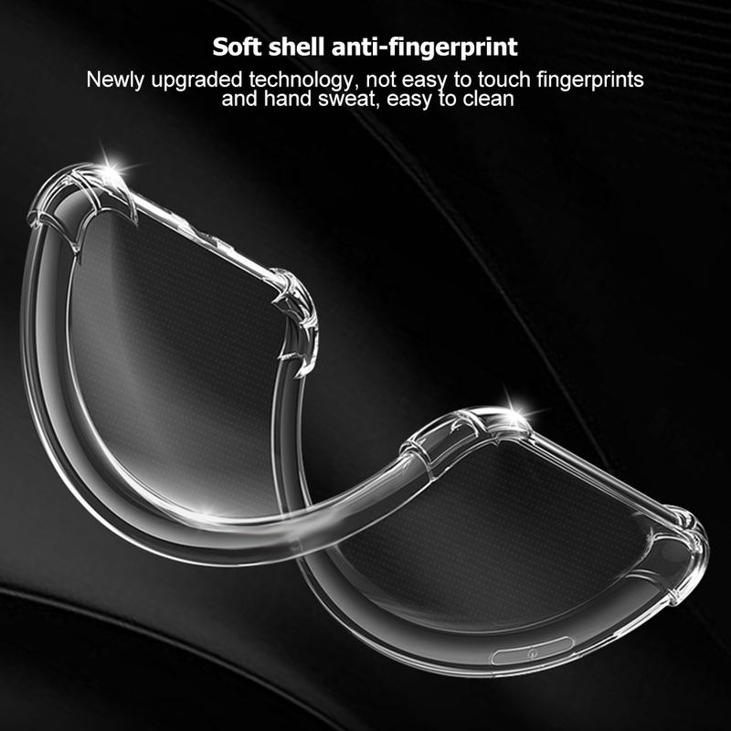 Transparente Silikonhülle für Samsung Galaxy A82 A22 A72 A75 A32 A42 A12 5G S21 Ultra S21+ Hülle Vier_voghion.com