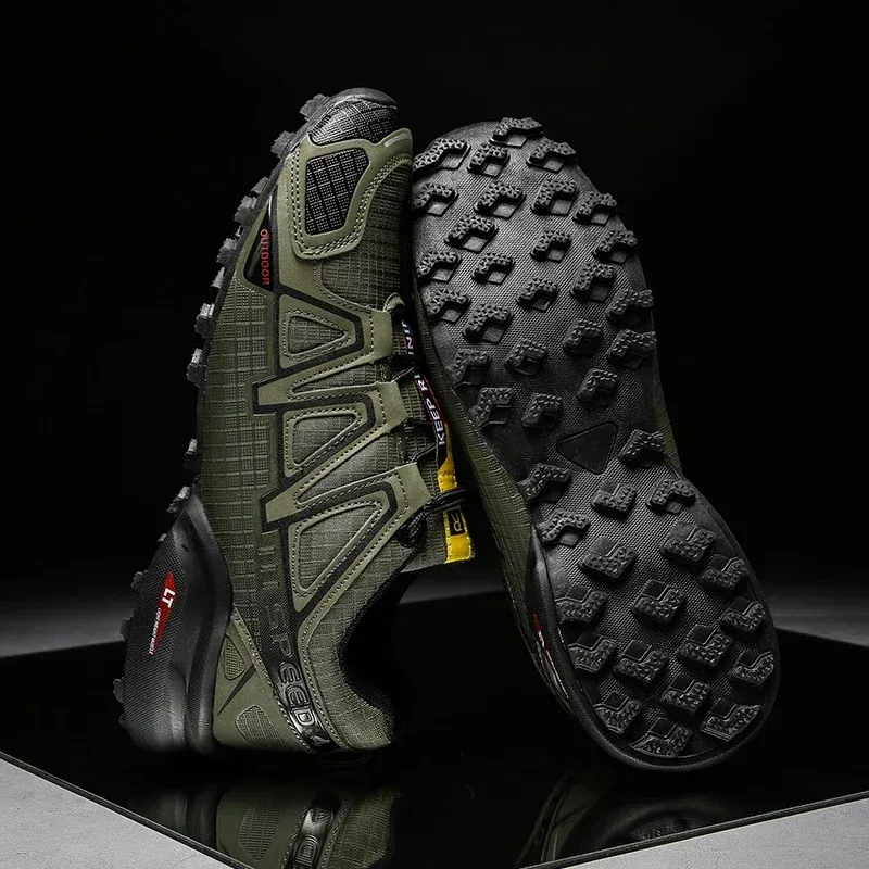 Cross-Country-Sneakers für Herren, hochwertige Outdoor-Wanderschuhe für Herren, Trailrunning, Speed, Sportschuhe für Herren, rutschfest, für Radsport, Herren_voghion.com