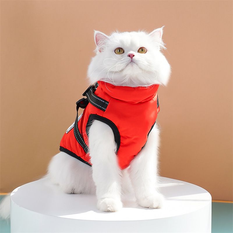 Giacca per cani di grossa taglia con imbracatura, vestiti caldi invernali per cani, per Labrador, impermeabile, cappotto per cani di grossa taglia, chihuahua, bulldog francese_voghion.com