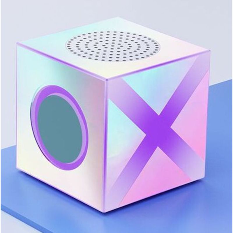 Colorful AI Mini Smart Subwoofer Bluetooth Outdoor Home Card Slot Mobile Phone Small Speaker Wireless High Volume_voghion.com