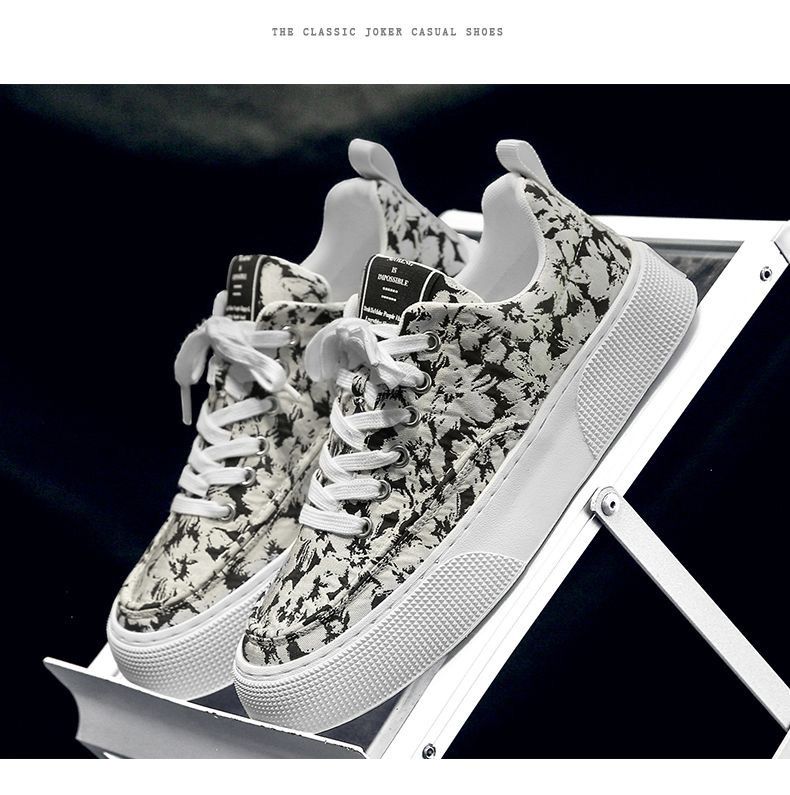 Scarpe da ginnastica sportive casual da uomo, alla moda, versatili, in tela traspirante, estive 2024_voghion.com