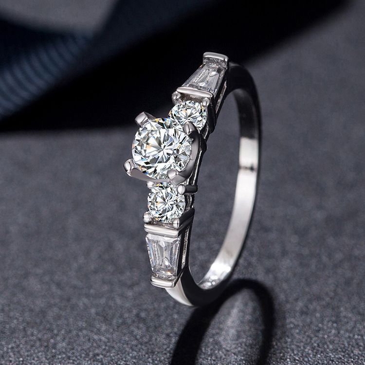 anelli di coppia alla moda anelli di alta qualità giapponesi e coreani placcati in platino per le donne anelli intarsiati per le donne_voghion.com