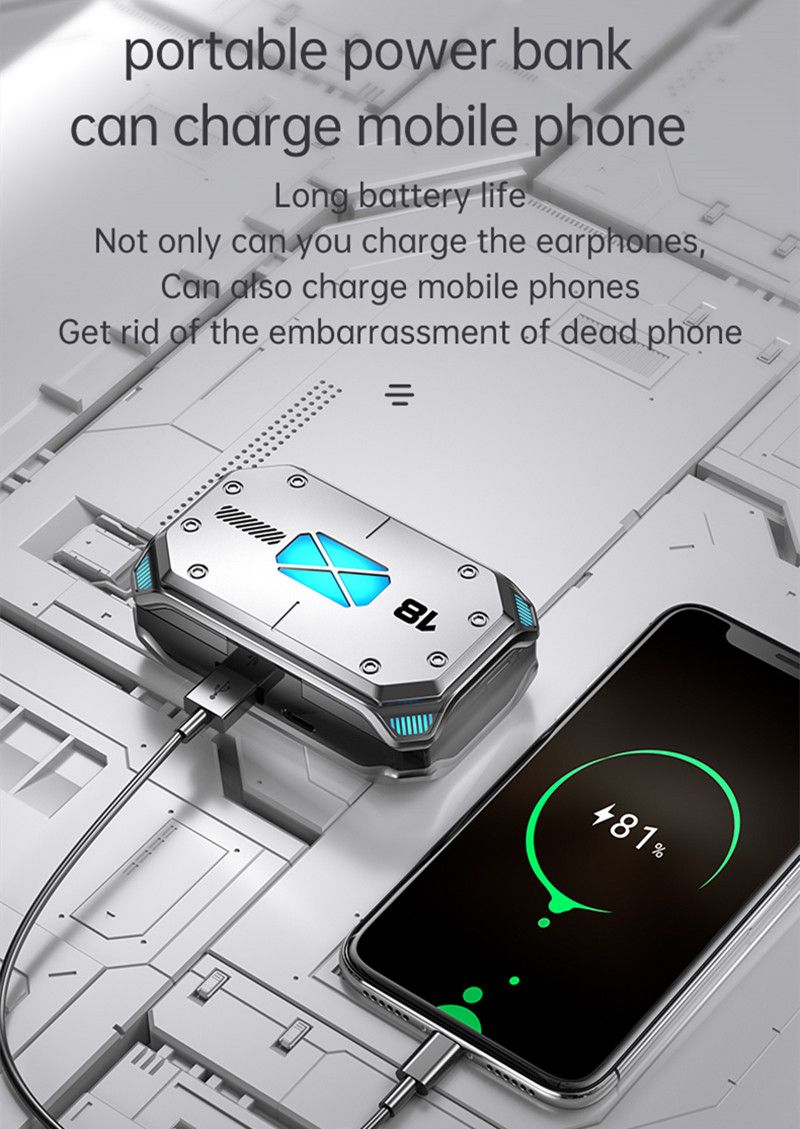 True Wireless Earphones Auditonos M41 M 41 TWS Noise Reduction Gaming In Ear Translation Earbuds_voghion.com