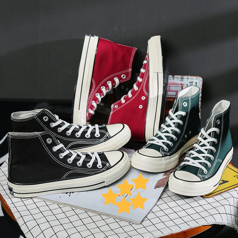 Casual Men Womens Shoes Classic Star Sneakers Chuck Student MIS-18 Platform Stras canvas Casual Shoes
_voghion.com