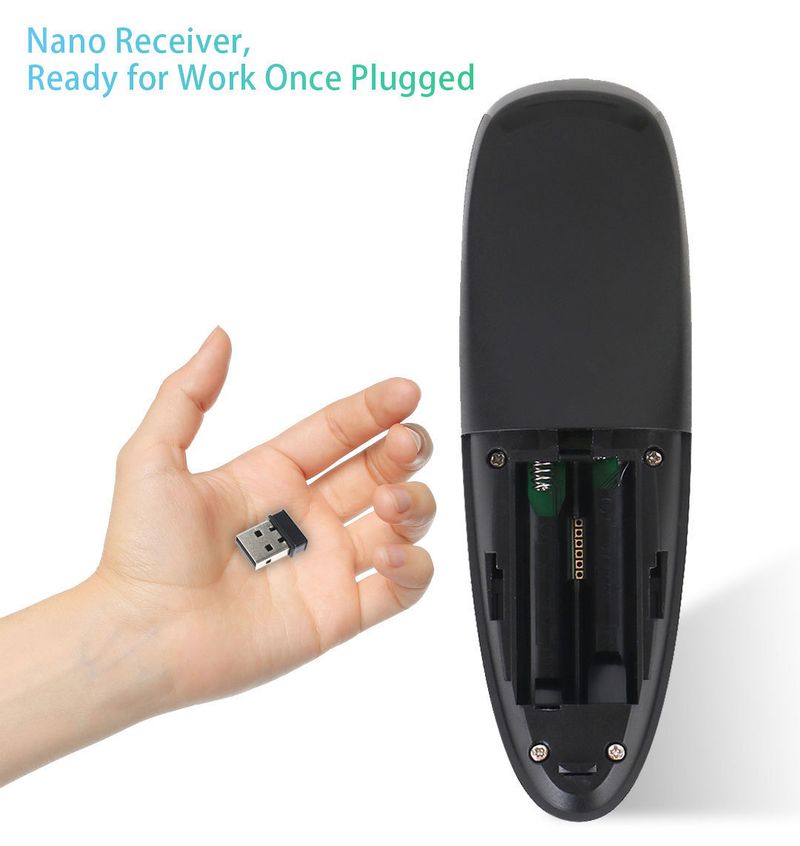 G10S Voice Flying Multi Versão Air Mouse Infravermelho Aprendizagem TV Box Controle Remoto com Giroscópio_voghion.com