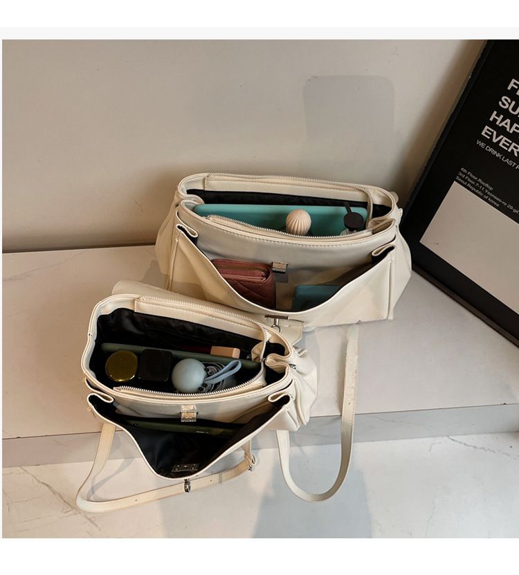 Borsa minimalista 2025 autunno/inverno nuova borsa Kelly da pendolare borsa a tracolla casual elegante e versatile_voghion.com