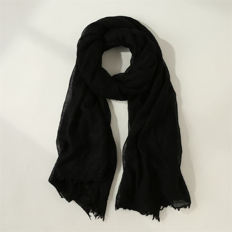 Bohemian style scarf, women's autumn and winter  cashmere shawl, elegant decoration, fak collar 88_voghion.com