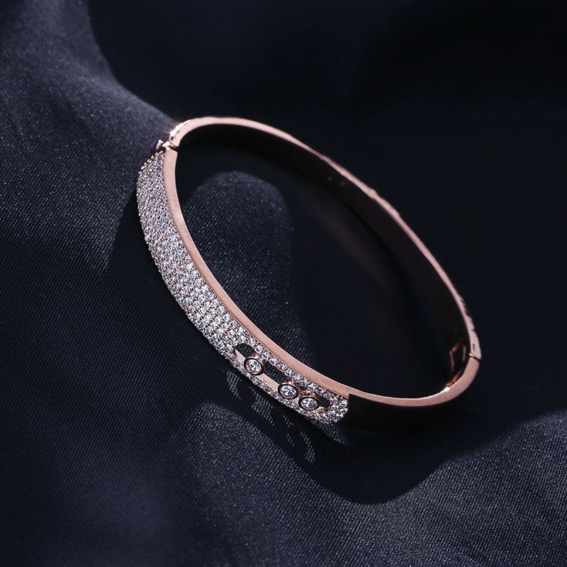 Braccialetti di coppia con micro zirconi intarsiati, regalo cinese per San Valentino_voghion.com