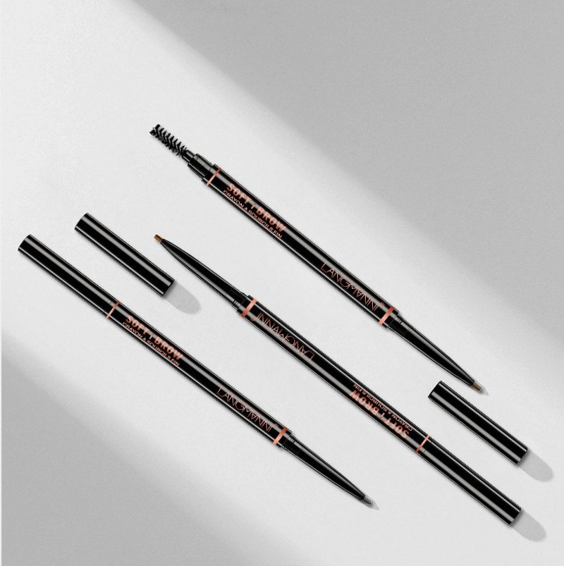 Eyebrow Double Head Pencil Long Lasting Waterproof 5 Colors Fine Eye Brow Pen Tint Mascara Enhance Cosmeti_voghion.com