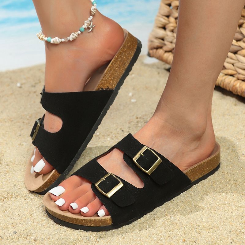 Ciabatte da donna nuovi prodotti per uomo e donna coppie ciabatte con fondo in sughero sandali da donna sandali da spiaggia per studenti_voghion.com