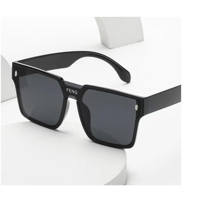 2023 New Mi Nail Sunglasses, Male Internet Celebrity, Female Street Shooting One Piece, Square Large Frame Sunglasses_voghion.com