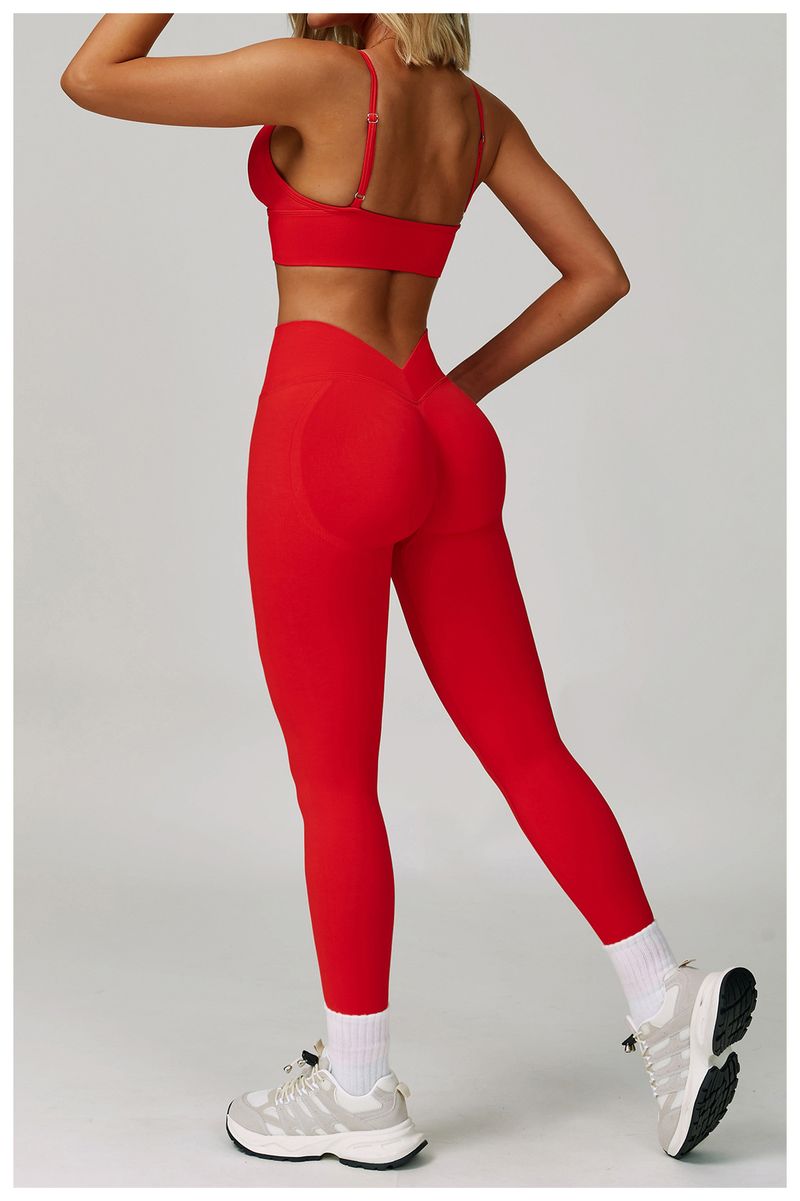 Naadloze yogaset met hoge taille - 3-delige workoutoutfit voor dames, vochtafvoerend en buikcontrole, perfect voor hardlopen, sportschool en buitenactiviteiten_voghion.com