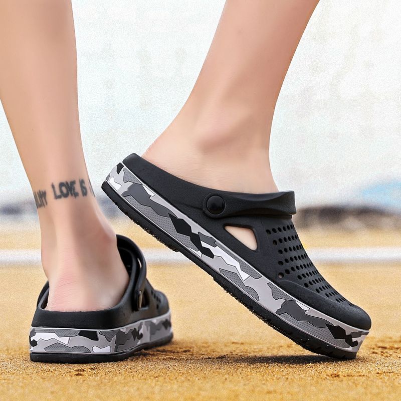 Men's Slipper Summer New Outdoor Lightweight Comfortable Men Sandals EVA Soft Sole Slides Walking Beach Shoes Flip Flops_voghion.com