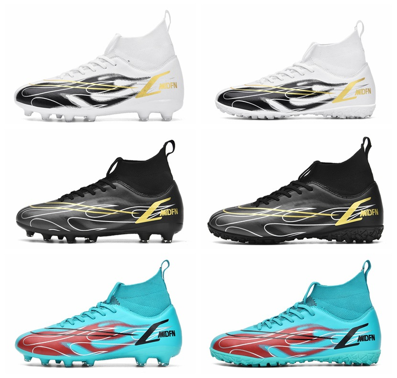 Binbinniao Scarpe da allenamento per erba con unghie rotte casual traspiranti da calcio di grandi dimensioni_voghion.com